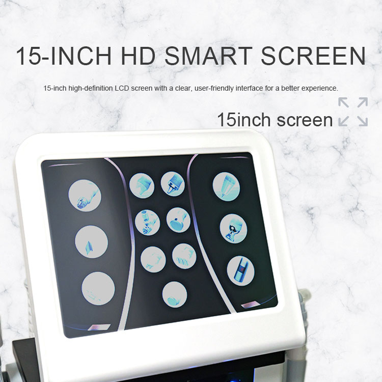 14 in 1 Bubble Hydrodermabrasion Machine with 15-inch touchscreen
