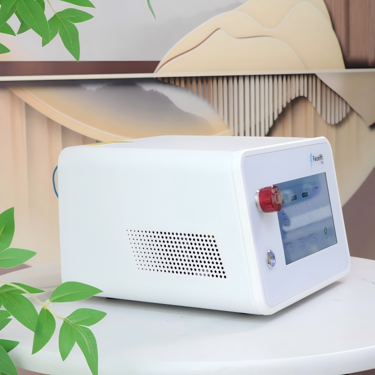 Side profile of FaceLift T30 diode laser lipolysis system