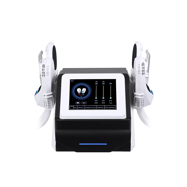 4 handles HIFEM body sculpt machine front view salon equipment