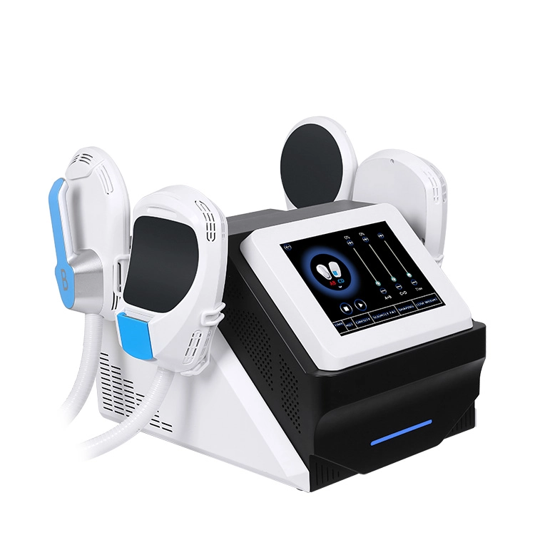 Slant view touch screen 4 handles HIFEM fat loss equipment