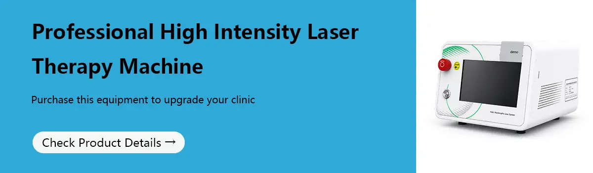 Professional High Intensity Laser Therapy Machine