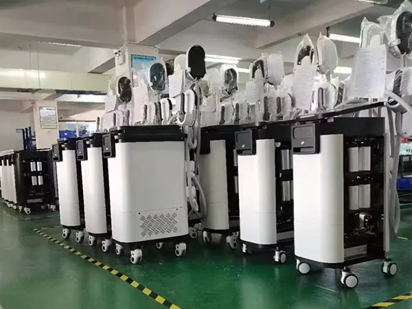 Beauty machine manufacturing process